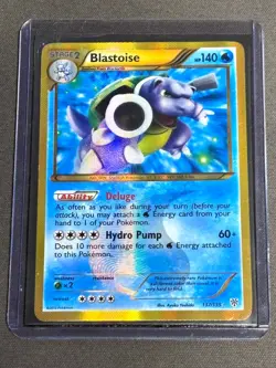 Pokemon Blastoise Plasma Storm Secret Rare Holo 137/135 2012 Card - Image 1