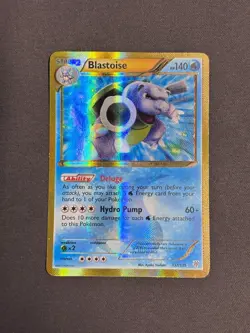 Pokemon Blastoise Plasma Storm Secret Rare Holo 137/135 2012 Card - Image 2