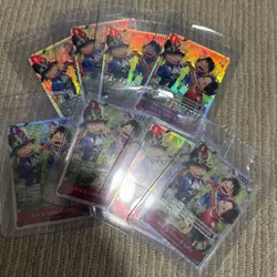 8x Ace & Sabo & Luffy OP13-007 SR Carrying On His Will - One Piece Card - NM - Image 2