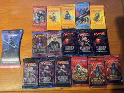 Magic Card Booster Pack Lot - Image 1