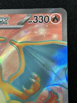 NM Pokemon Card Charizard ex SR 185/165 sv2a Japanese Pokemon Card 151 - Image 4