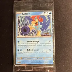 Keldeo Chaos Rising Stamped And Sealed Promo Card Pokemon 019/086 - Image 1