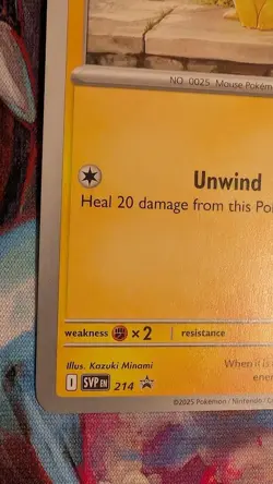 Pikachu 214 Illustration Contest 2024 Sv: Scarlet & Violet Promo Cards - Image 4