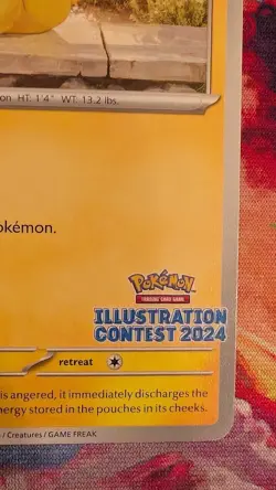 Pikachu 214 Illustration Contest 2024 Sv: Scarlet & Violet Promo Cards - Image 5