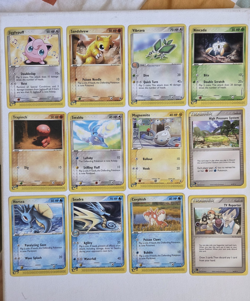 Pokemon EX Dragon 2003 E-Reader Lot (12 Cards) - Jigglypuff Sandshrew Magnemite - Image 1