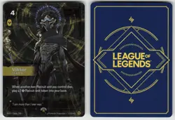 Viktor Leader 246a/298 Arcane Promotional Card RIFTBOUND - Image 3