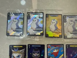 Vibes TCG Birb & Pengu Promo Card - Pengu Gold Holo Foil 10/25 - Pudgy Penguins - Image 2