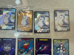 Vibes TCG Birb & Pengu Promo Card - Pengu Gold Holo Foil 10/25 - Pudgy Penguins - Image 3