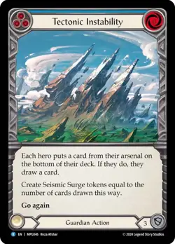 FAB Tectonic Instability - Mastery Pack Guardian Card # 046 - Image 1