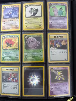 Pokemon Team Rocket Complete Set 83/82 100% Master WOTC Vintage 2000 w Raichu - Image 2