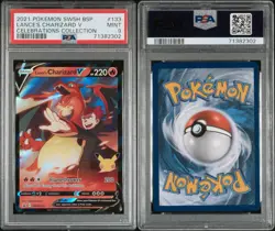 PSA 9 Charizard V 133 Pokemon 2021 Lance's Celebrations Black Star Promo Mint - Image 3