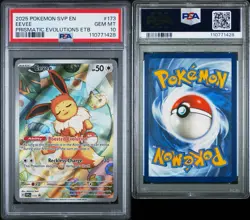 PSA 10 EEVEE 173 POKEMON 2025 SVP EN-SV BLACK STAR PROMO - Image 3