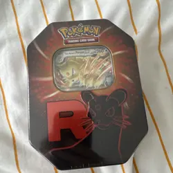 Pokemon TCG: Team Rocket Tin Persian Brand New And Sealed - Image 1