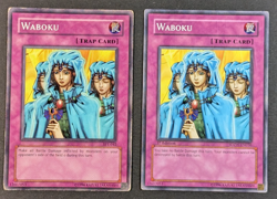Yugioh TCG - 2x Waboku - SYE-042 Unl LP - SDZW-EN036 1st MP - Vintage 2004/2008 - Image 1