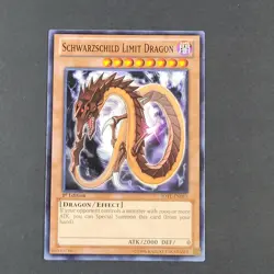 Yugioh TCG - Schwarzschild Limit Dragon - JOTL-EN015 - 1st - Common - LP/NM 2013 - Image 2