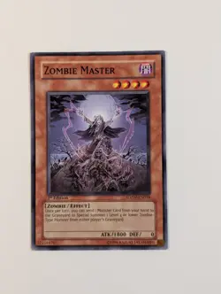 Yugioh TCG - 1x Zombie Master - SDZW-EN016 - NM/LP - Common - 1st Edition - 2008 - Image 1
