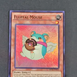 Yugioh TCG - Fluffal Mouse - MP16-EN056 - NM - 1st Ed - Super Rare Monster, 2016 - Image 5