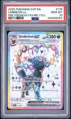Pokemon Umbreon & Espeon Promos SVP176 SVP175 Sequential Cert PSA 10 - Image 2