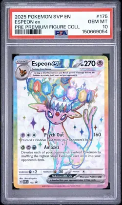Pokemon Umbreon & Espeon Promos SVP176 SVP175 Sequential Cert PSA 10 - Image 3