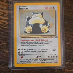 Pokemon Snorlax 11/64 Jungle Holo Rare Unlimited 90 HP ENG 1999 Wizards - Image 1