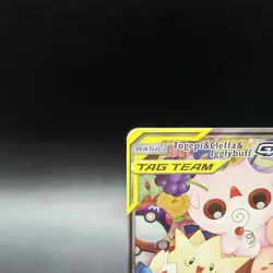 Togepi & Cleffa & Igglybuff GX TAG TEAM 143/236 Full Art Holo Pokemon Card - Image 3