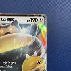 Pokemon Snorlax GX SM05 Sm Holo Light Play LP - Image 3