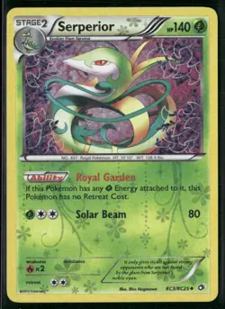 Serperior RC3/RC25 - Pokemon TCG Legendary Treasures Radiant Collection 2013 - Image 1
