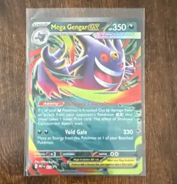 The Pokemon Company Pokemon TCG Mega Gengar ex 056/094 Me02 DR Holo EN 350 - Image 1