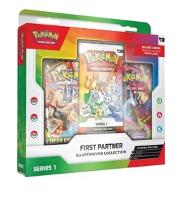 Pokemon TCG First Partner Illustration Collection - Series 1 - NEW & SEALED - Image 1