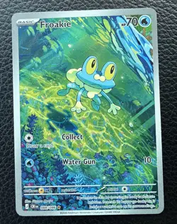 NM-Mint Froakie - 088/086 - Illustration Rare Pokemon Chaos Rising - Image 1