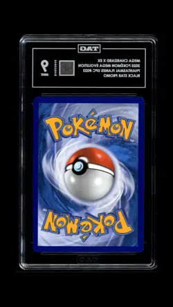 2025 Pokemon Mega Evolution Charizard X ex #023 Black Star Promo TAG 9 - Image 2