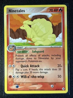 Pokemon TCG Ninetales 22/101 Hidden Legends Regular - Image 1