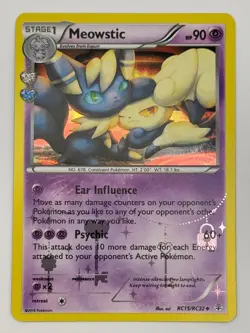 Meowstic RC15/RC32 NM/M UC Generations Pokemon - Image 1