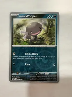 Paldean Wooper 058/091 - Paldean Fates - Reverse Holo Common MP - Image 1