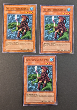 Yugioh TCG - 3x The Little Swordsman of Aile - 1x 1st Edition - LP/MP - MRD-085 - Image 1