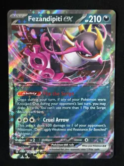 Pokemon TCG Fezandipiti ex ASC 142/217 Ascended Heroes - Image 1