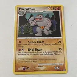 LP+ Machoke 41/100 Stormfront Pokemon Sachiko Adachi - Image 1