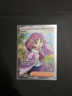 Lacey - 166/142 - Full Art Ultra Rare - Stellar Crown SCR TCG Pokemon Card NM - Image 1