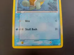 Pokemon - Squirtle 63/100 Common EX Crystal Guardians - Image 3