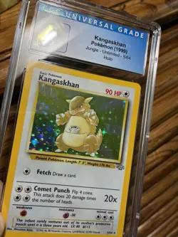 Pokemon TCG Kangaskhan 05/64 Jungle Holo Rare Graded CGC 9 PSA - Image 2
