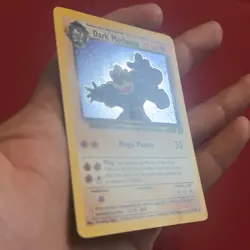 Pokemon TCG Dark Machamp Team Rocket 10 Holo Unlimited Rare HP Bend (see Pics) - Image 2