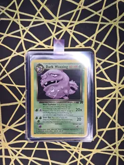 🔥 Dark Weezing 31/82 🔥 Non Holo Rare Team Rocket Set Pokemon Card WOTC TCG - Image 3