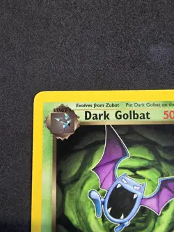 Pokemon TCG Dark Golbat non-Holo Card Team Rocket Series 24/82 Rare - NM- / LP+ - Image 2