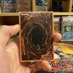 Dark Hole UNLIM 2003 Print Super Rare LOB-052 Yu-Gi-Oh! HP OG Print Vintage - Image 4