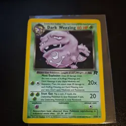 Pokemon - Dark Wheezing holo - 14/82 Rocket NM 1470 - Image 1