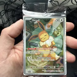 Eevee SVP 173 Black Star Promo SEALED Pokemon Prismatic Evolutions - Image 1