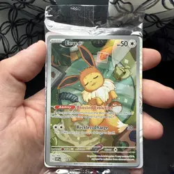 Eevee SVP 173 Black Star Promo SEALED Pokemon Prismatic Evolutions - Image 2