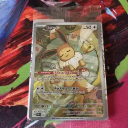 Pokemon Eevee SVP 173 Prismatic Evolutions ETB Black star Promo Sealed - Image 3