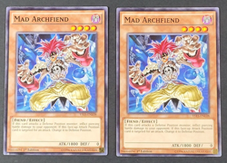 Yugioh TCG - 2x Mad Archfiend - YS15-ENL08 - NM - 1st Common - Saber Force, 2015 - Image 1