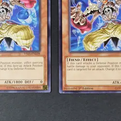 Yugioh TCG - 2x Mad Archfiend - YS15-ENL08 - NM - 1st Common - Saber Force, 2015 - Image 3